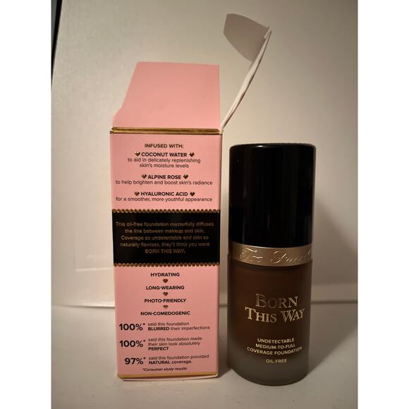 Too Faced - Born This Way Undetectable Medium-To-Full Coverage Foundation - Picture 2 of 5